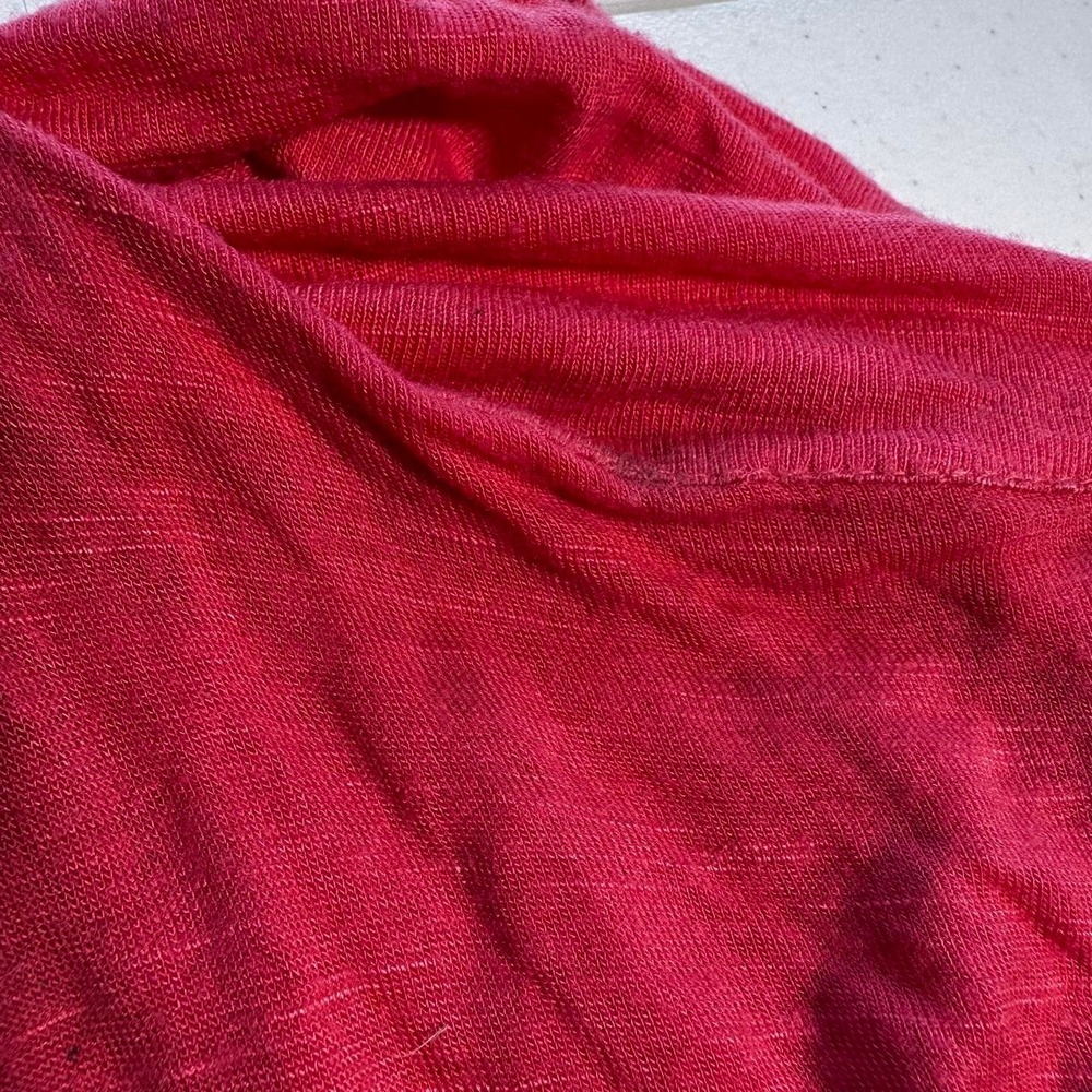 Y2K One Clothing red halter top with braided straps - Picture 4 of 5